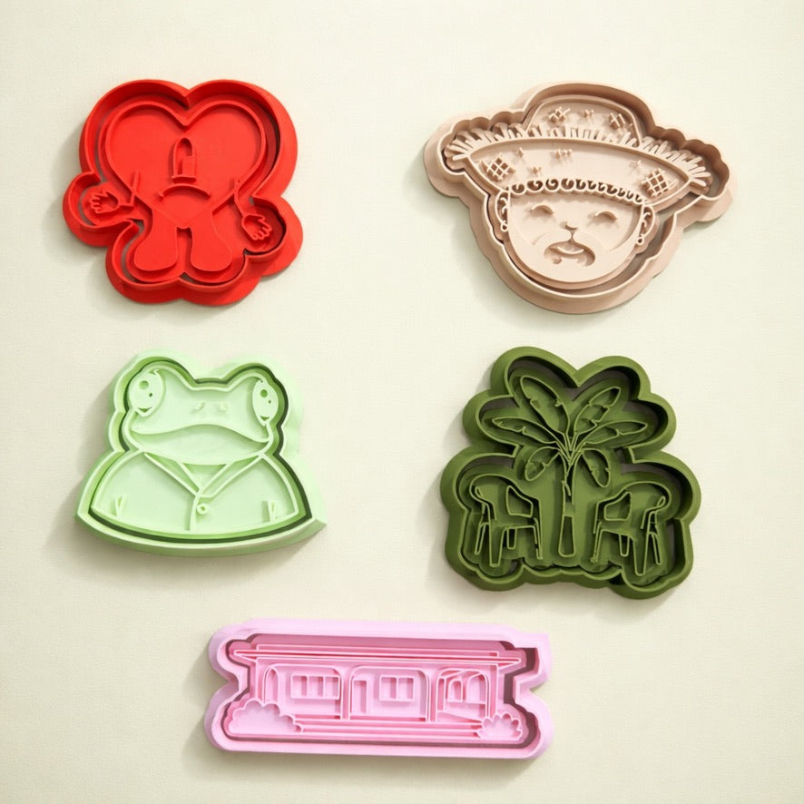 Set Cortadores de Galletas - BadBunny